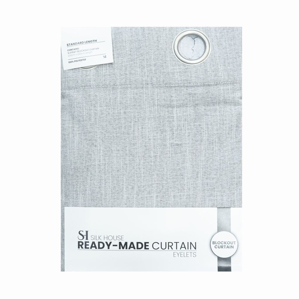 PT2DDBCE5FCL231.jpg DALOA BLACKOUT CURTAIN EYELET 2.30M X 2.20M-CLOUD - Image 1