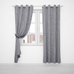 DALOA BLACKOUT CURTAIN EYELET 2.30M X 2.20M-COFFEE - Image 2