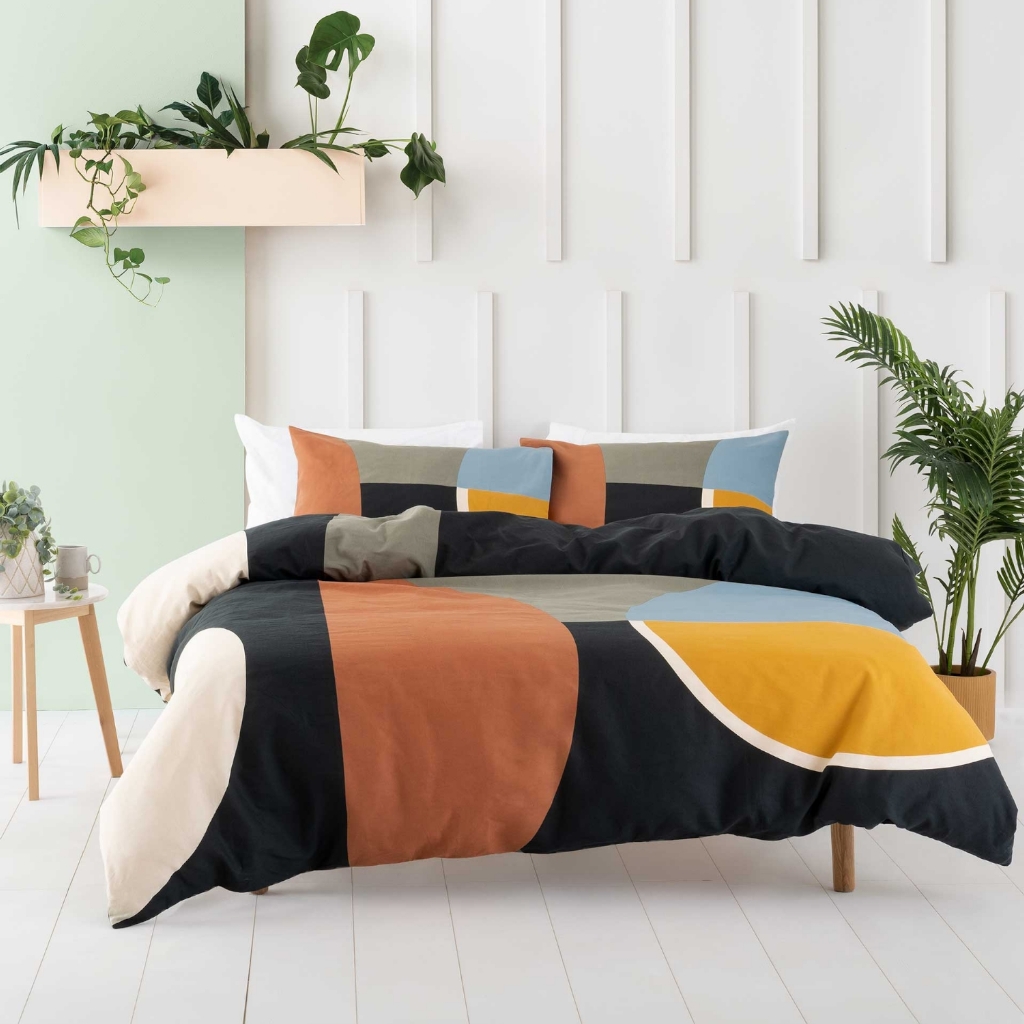 Q2DIDCSM231.jpg QUEEN INDIANA DUVET COVER SET MULTI - Image 1