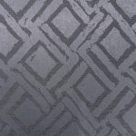 280CM DIAMOND JACQ. CURTAIN-DARK GREY