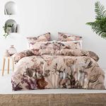 queen rylee sand duvet cover set