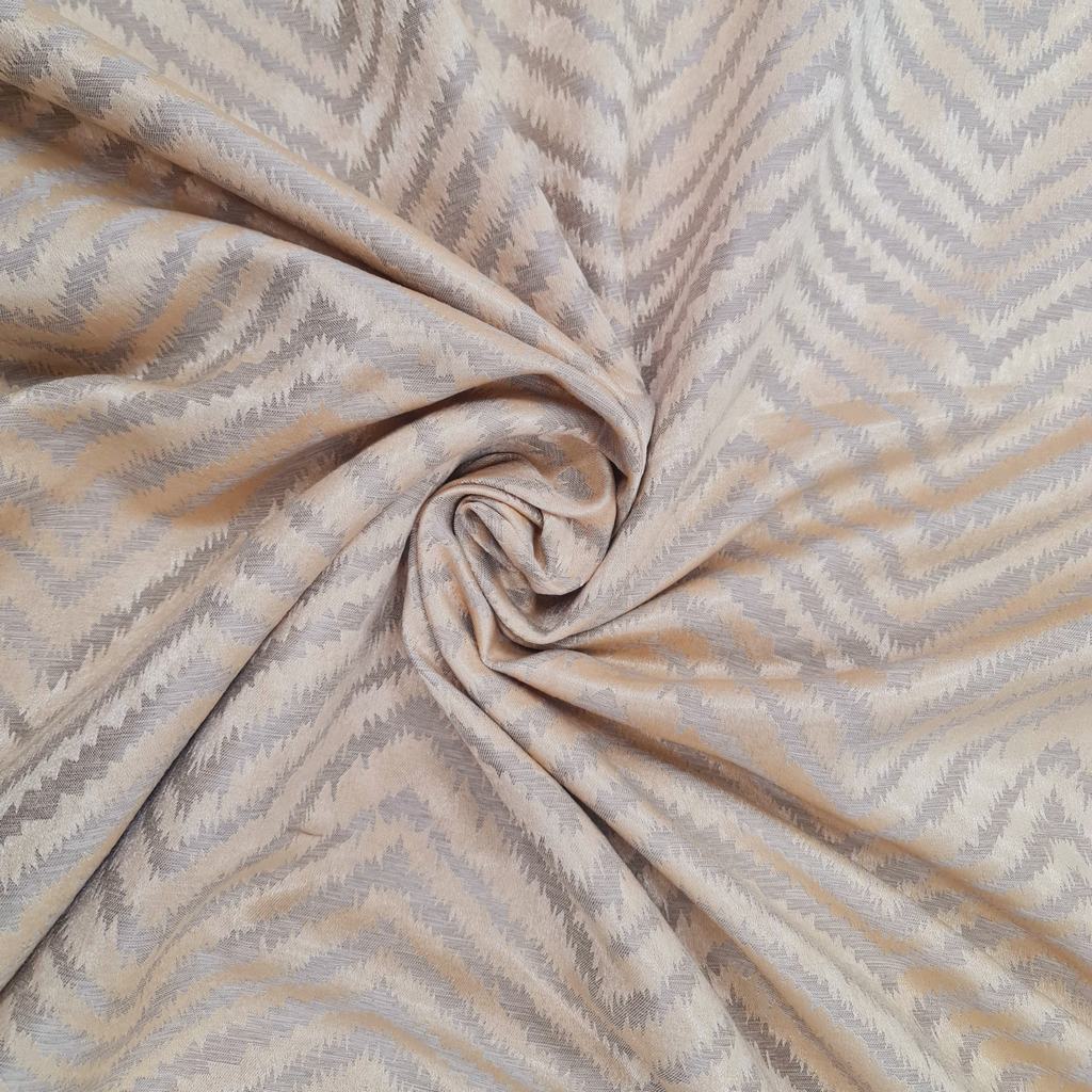 QS2DJC5FS.jpg 280CM JACQUARD CURTAIN - SAND - Image 1