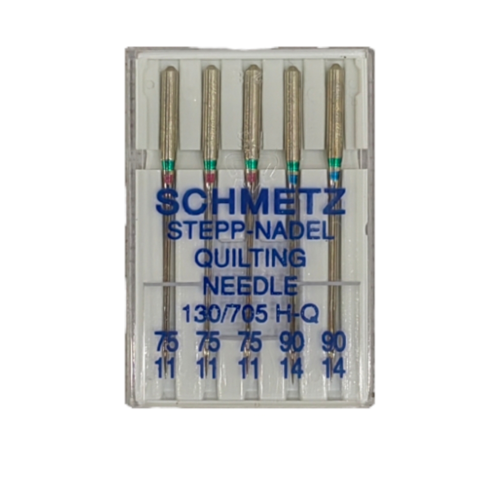 QTN7590.jpg SCHMETZ QUILTING NEEDLE 75 TO 90 - Image 1