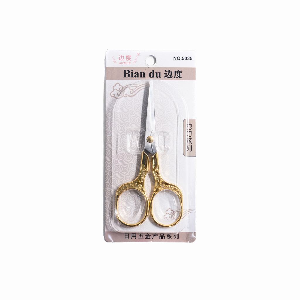 REF5035231.jpg GOLD EMB SCISSOR 5'' - Image 1