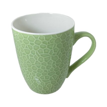 EMBOSSED MUG-GREEN