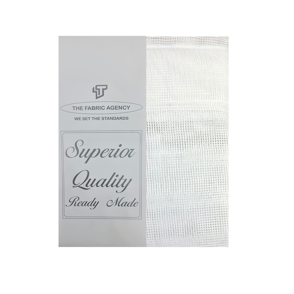 RMJNV5FW.jpg R/MADE JAVA NET VOILE TAPE-WHITE - Image 1