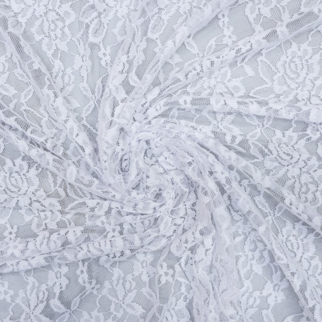 RT2D11715F5232.jpg STRETCH LACE- 1288D WHITE D/5 - Image 2