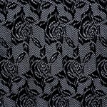 STRETCH LACE- 1288D BLACK
