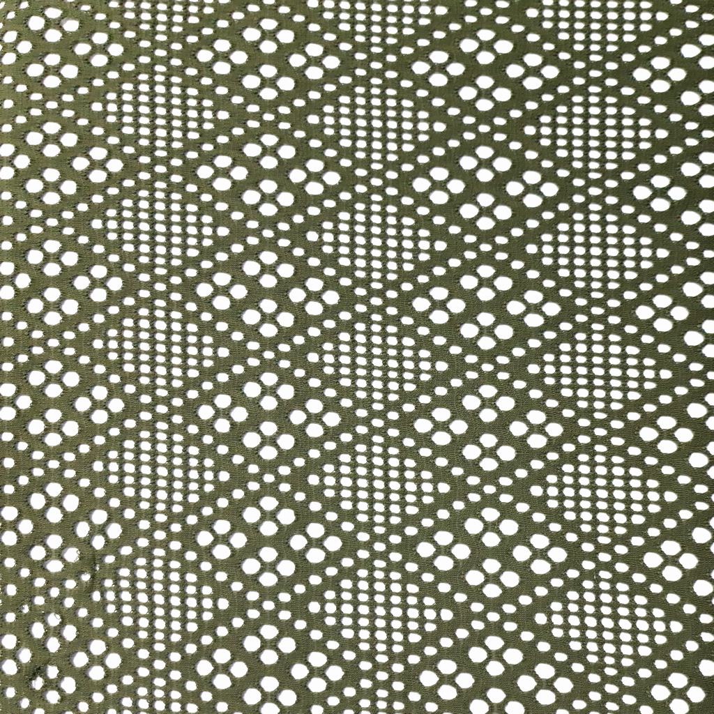 S222D355F3.jpg CROCHET KNIT (150CM)(KHAKI) - Image 1