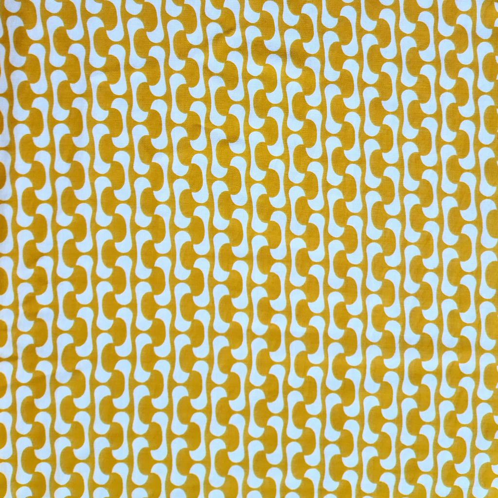 S222D905F4.jpg NYLON RAYON CRINKLE CREPE (150CM)(91 YELLOW) - Image 1
