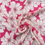 PRINTED NYLON RAYON SLUB CREPE - Image 2