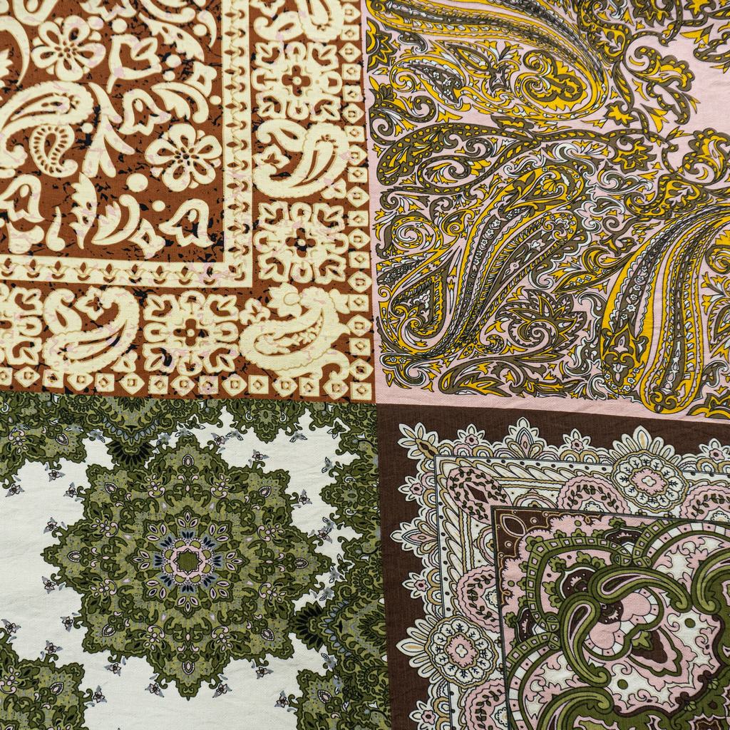 S232D915FCOL5231.jpg PRINTED NYLON RAYON SLUB CREPE - Image 1