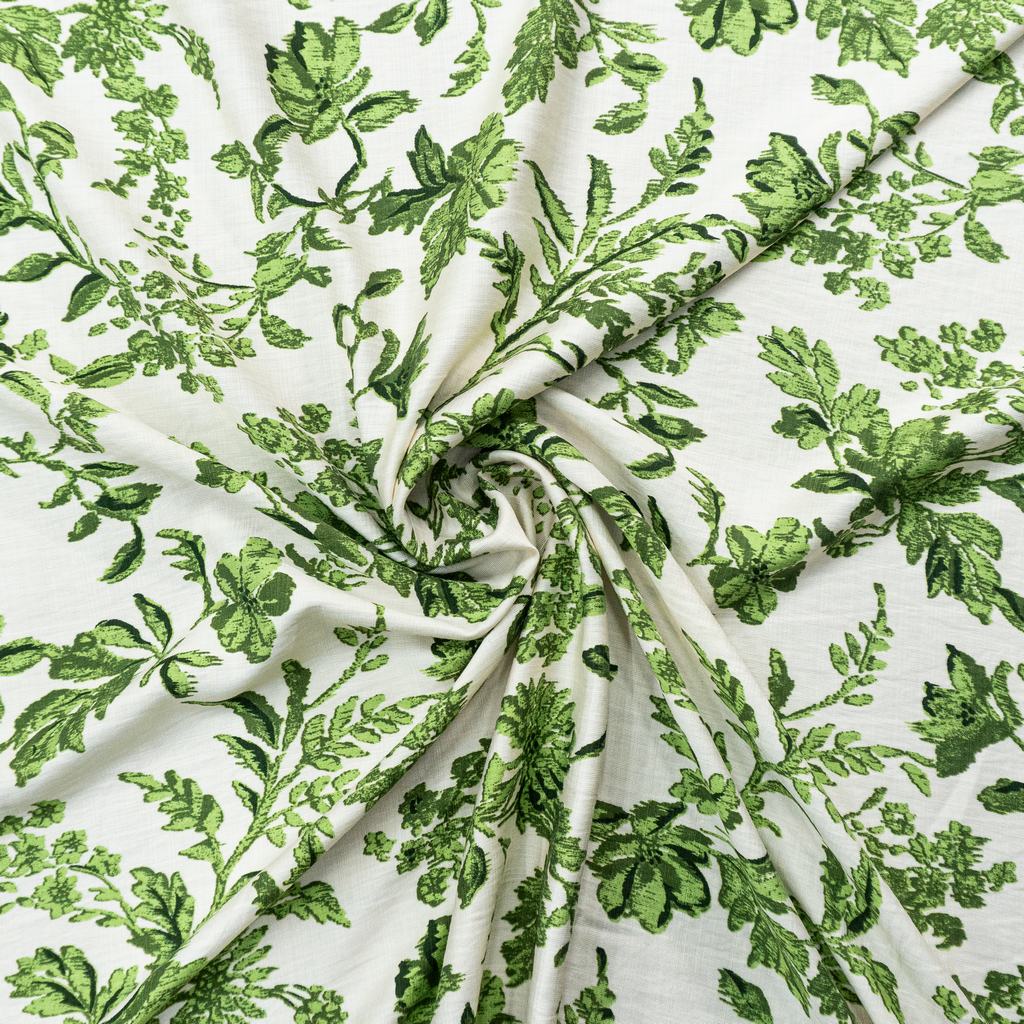 S232D915FCOL7232.jpg PRINTED NYLON RAYON SLUB CREPE - Image 2