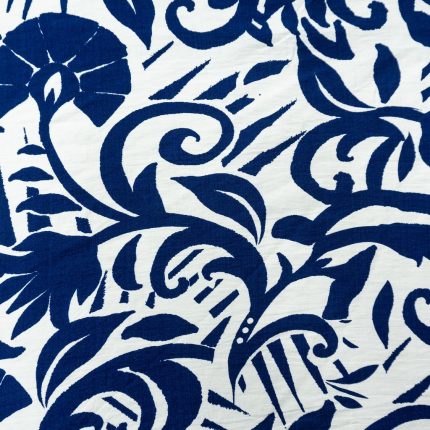 RAYON NYLON CRINKLE PRINT