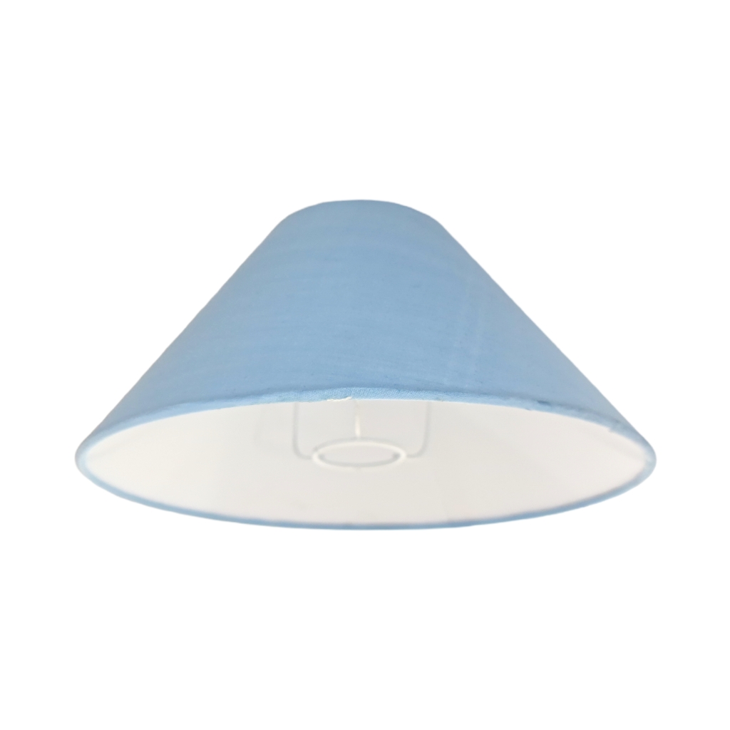 S2PC5F2.jpg S2 POLYCOTTON LAMP SHADE-BABY BLUE - Image 1