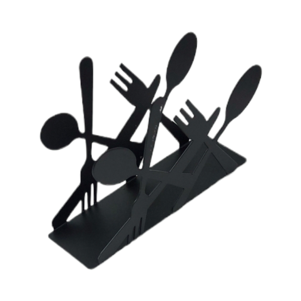 SA12DMSH5FB.jpg METAL SERVIETTE HOLDER FKS-BLACK - Image 1