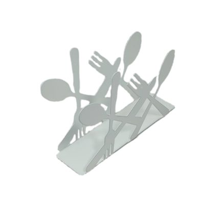 METAL SERVIETTE HOLDER FKS-WHITE