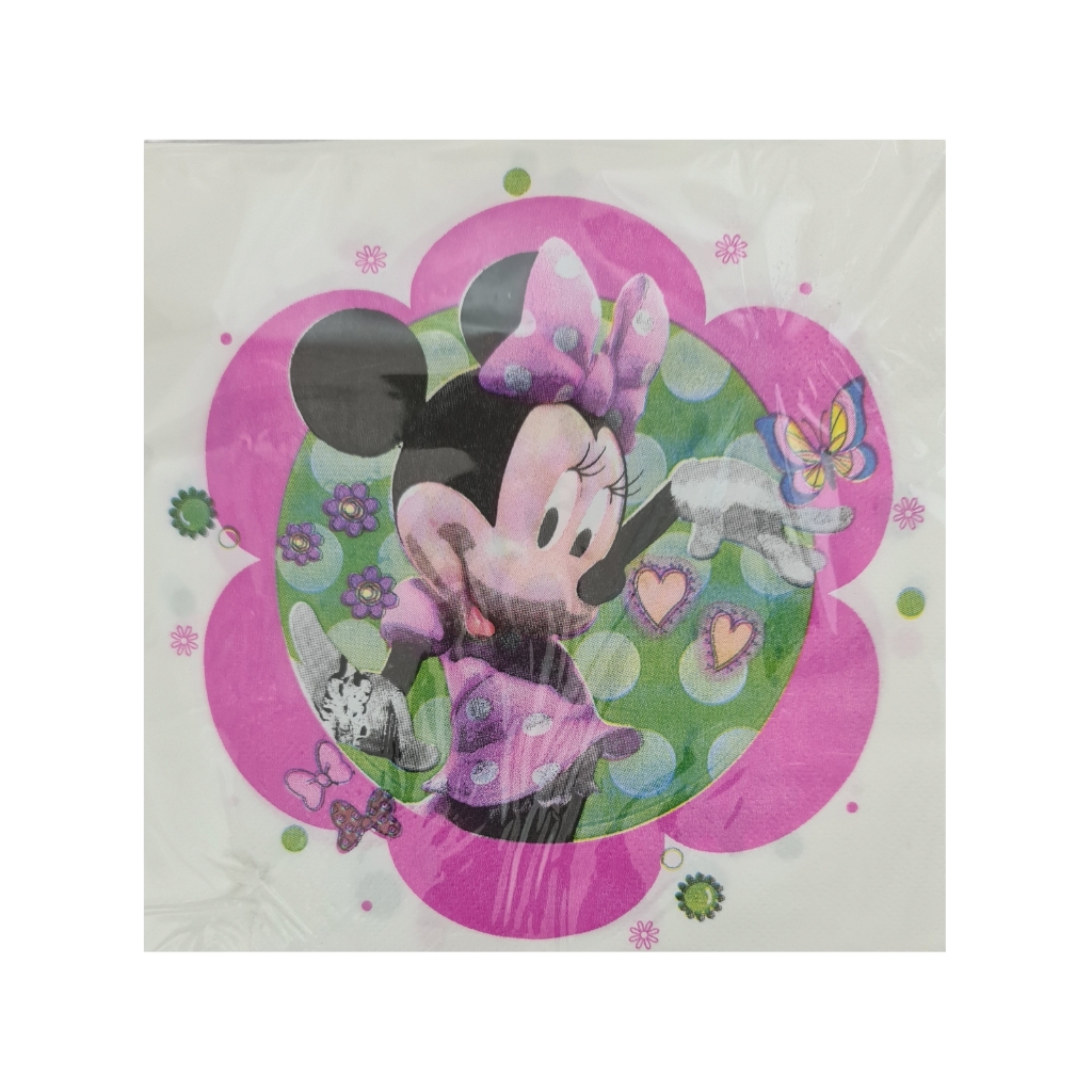 SAB2DPS5F2.jpg PARTY SERVIETTES-MINNIE MOUSE - Image 1