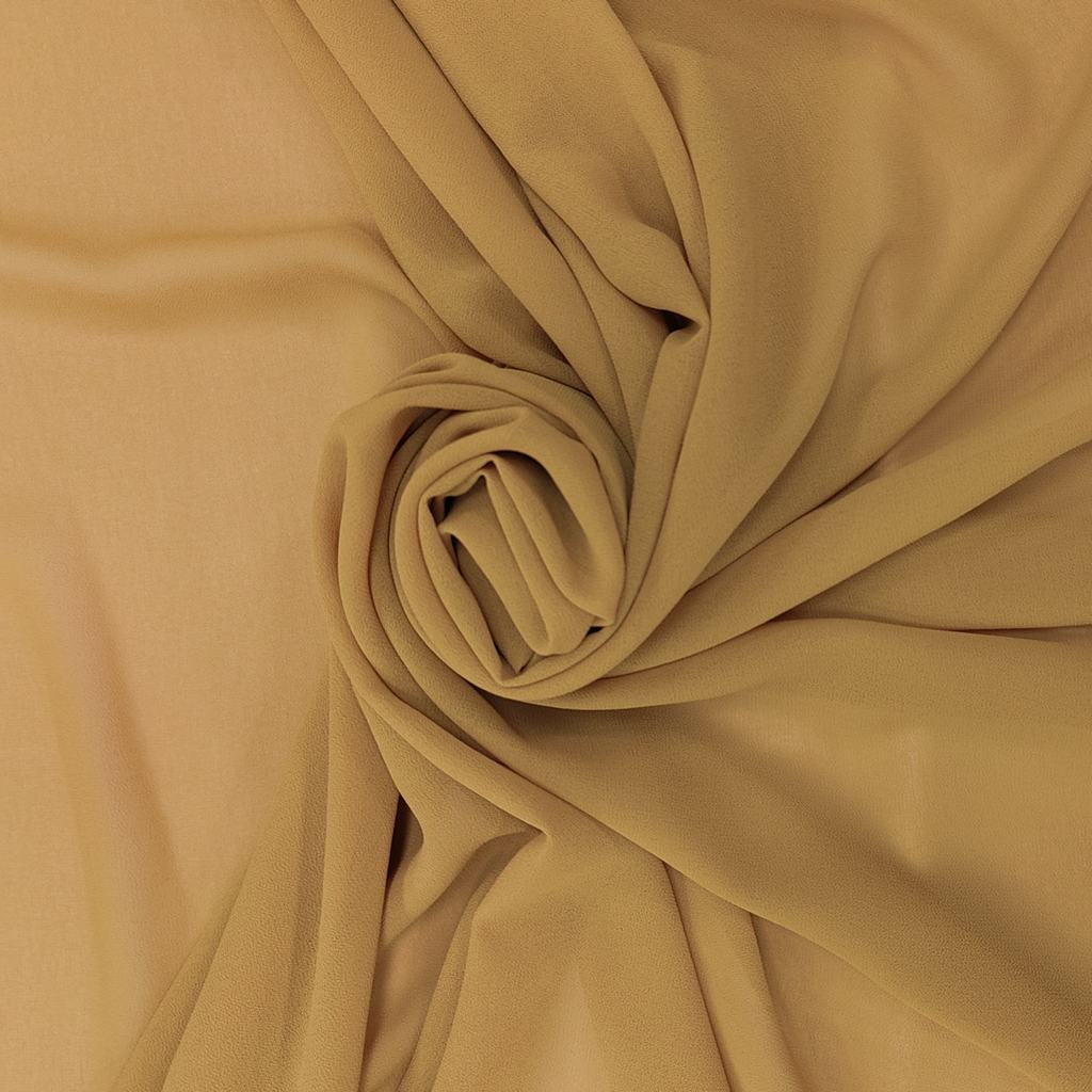 SCC15FMUSTARD.jpg FERRARI CHIFFON - MUSTARD - Image 1