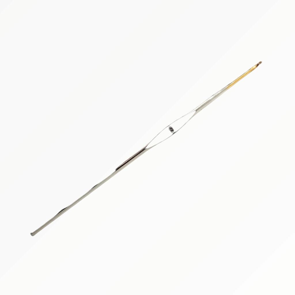 SCH5F06.jpg STEEL CROCHET HOOK 0.6 - Image 1