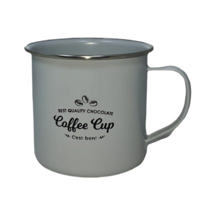METAL MUG GREY
