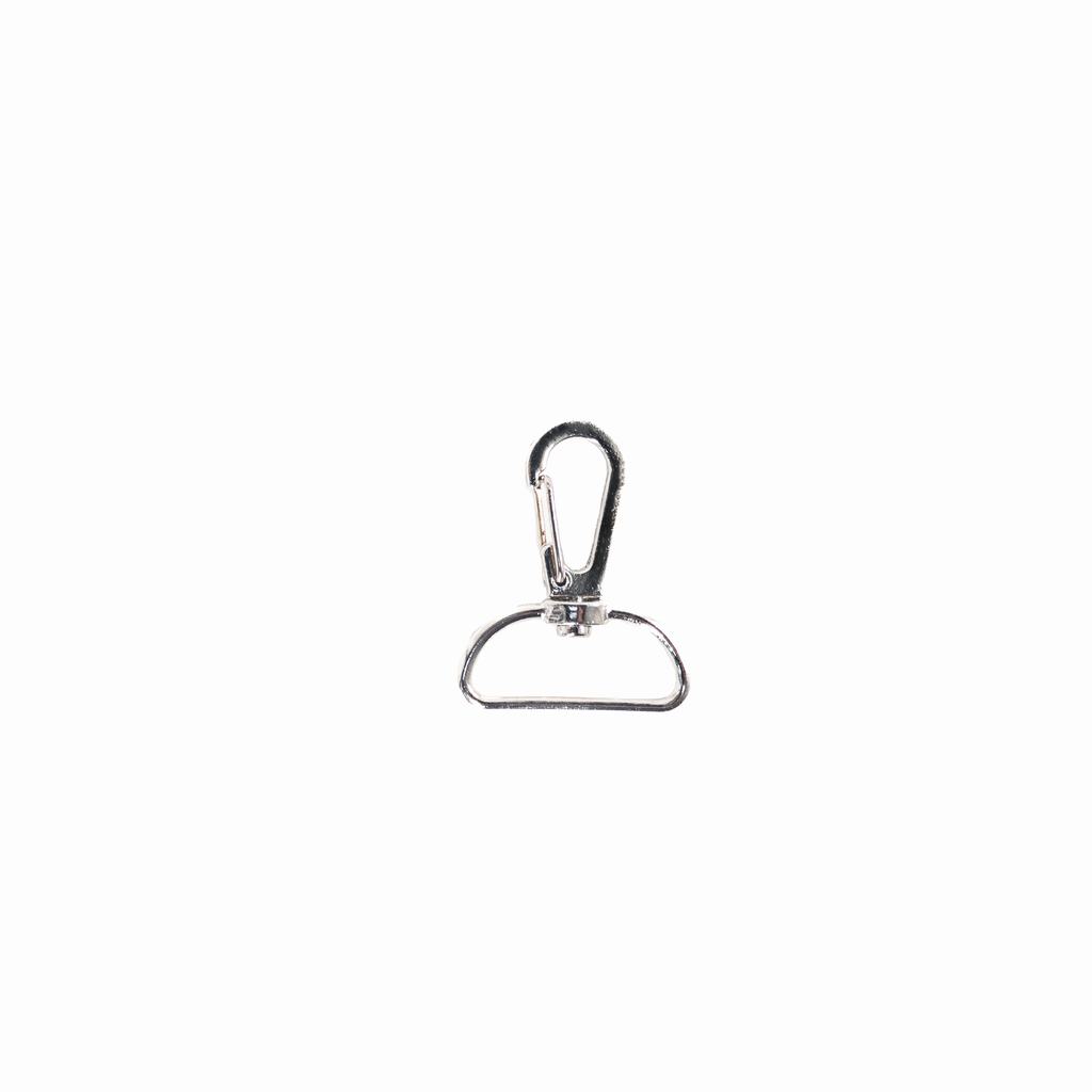 SKR25231.jpg 25MM SWIVEL KEY RINGS - SILVER - Image 1