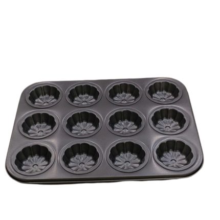 MUFFIN PAN 12s 35X26.5X2.8CM