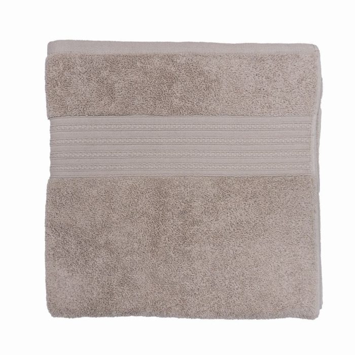 BIG & SOFT LUXURY BATH TOWEL - PEBBLE - Image 1