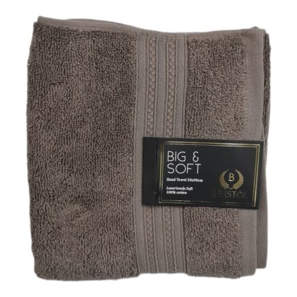 BIG & SOFT LUXURY HAND TOWEL BROWN