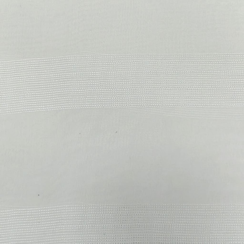 SLV5FWHITE.jpg 280CM STRIPE LINEN VOILE - WHITE - Image 1