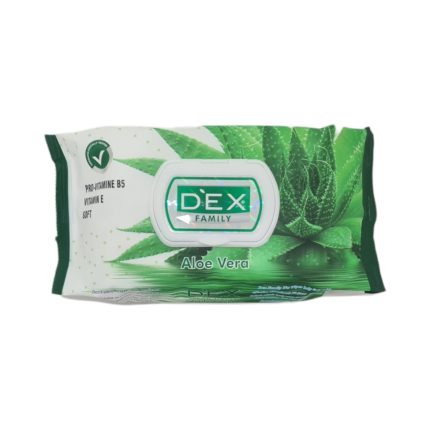 TAT DEX WET WIPES 72PC ALOE VERA