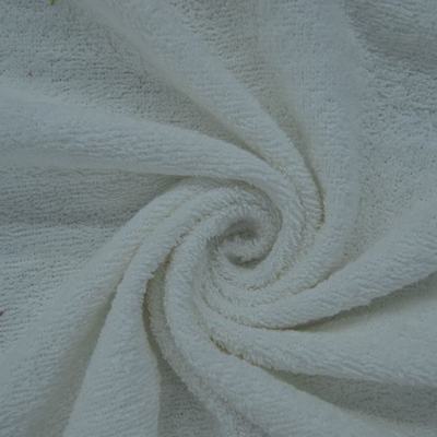 SINGLE SIDED TOWELLING - WHITE