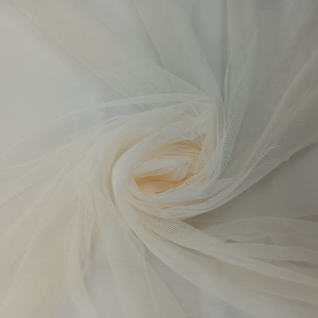 ST35FCREAM231.jpg SOFT TULLE (150CM)(CREAM) - Image 1