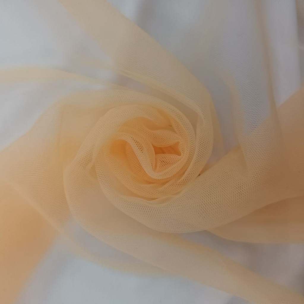 ST35FLT20ORANGE231.jpg SOFT TULLE (150CM)(LIGHT ORANGE) - Image 1