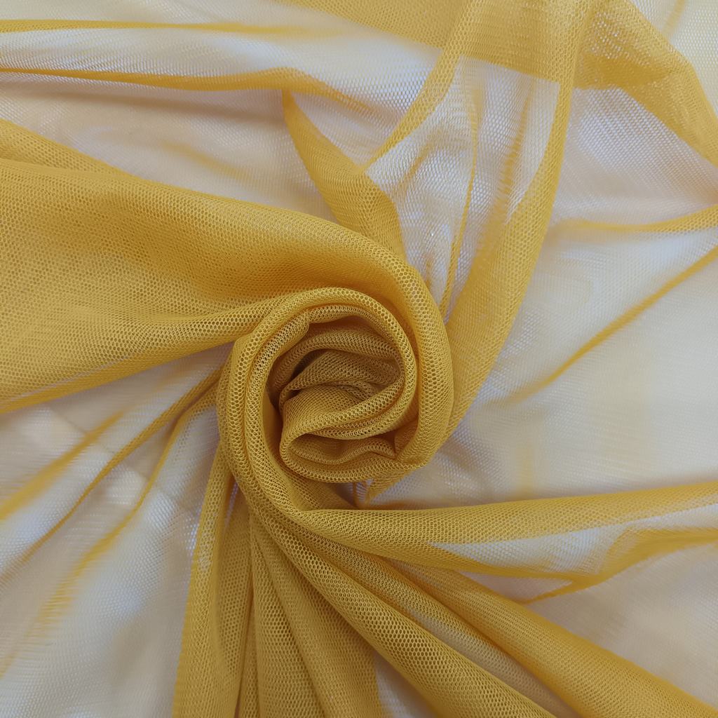 ST35FMUSTARD231.jpg SOFT TULLE (150CM)(MUSTARD) - Image 1