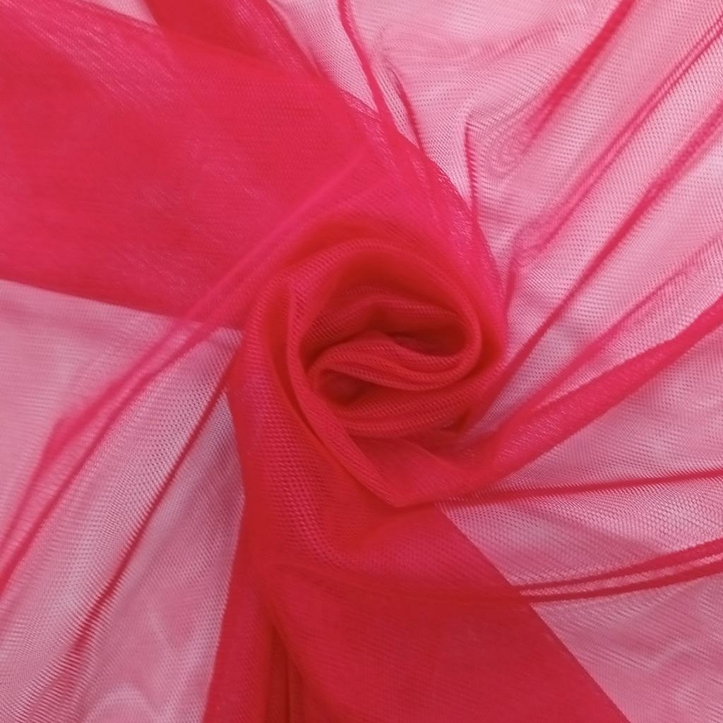 ST35FRED231.jpg SOFT TULLE (150CM)(RED) - Image 1