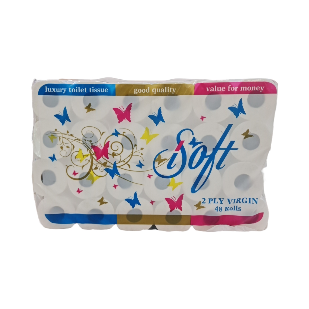 T2D6780.jpg SOFT 2PLY VIRGIN TOILET ROLLS 48S - Image 1