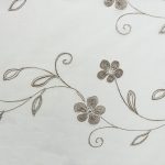 280CM EMBROIDED VOILE