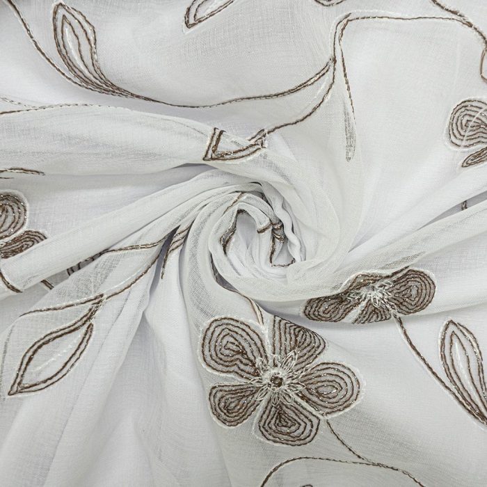 280CM EMBROIDED VOILE - Image 3