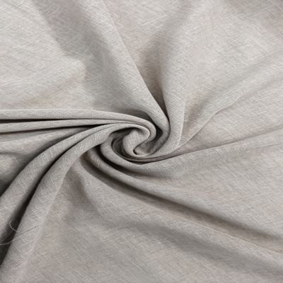 TUTANKHAMUN LINEN VOILE - TOFFEE