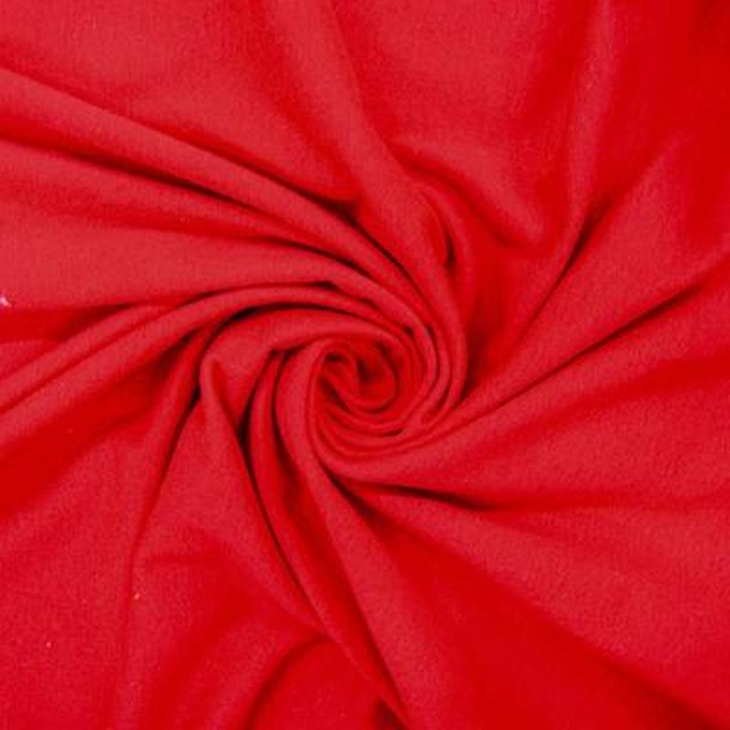 T2DSHIRT5FRED.jpg T-SHIRTING(150CM)(175 GSM)(RED) - Image 1