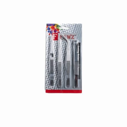 TWEEZERS 4PC SET