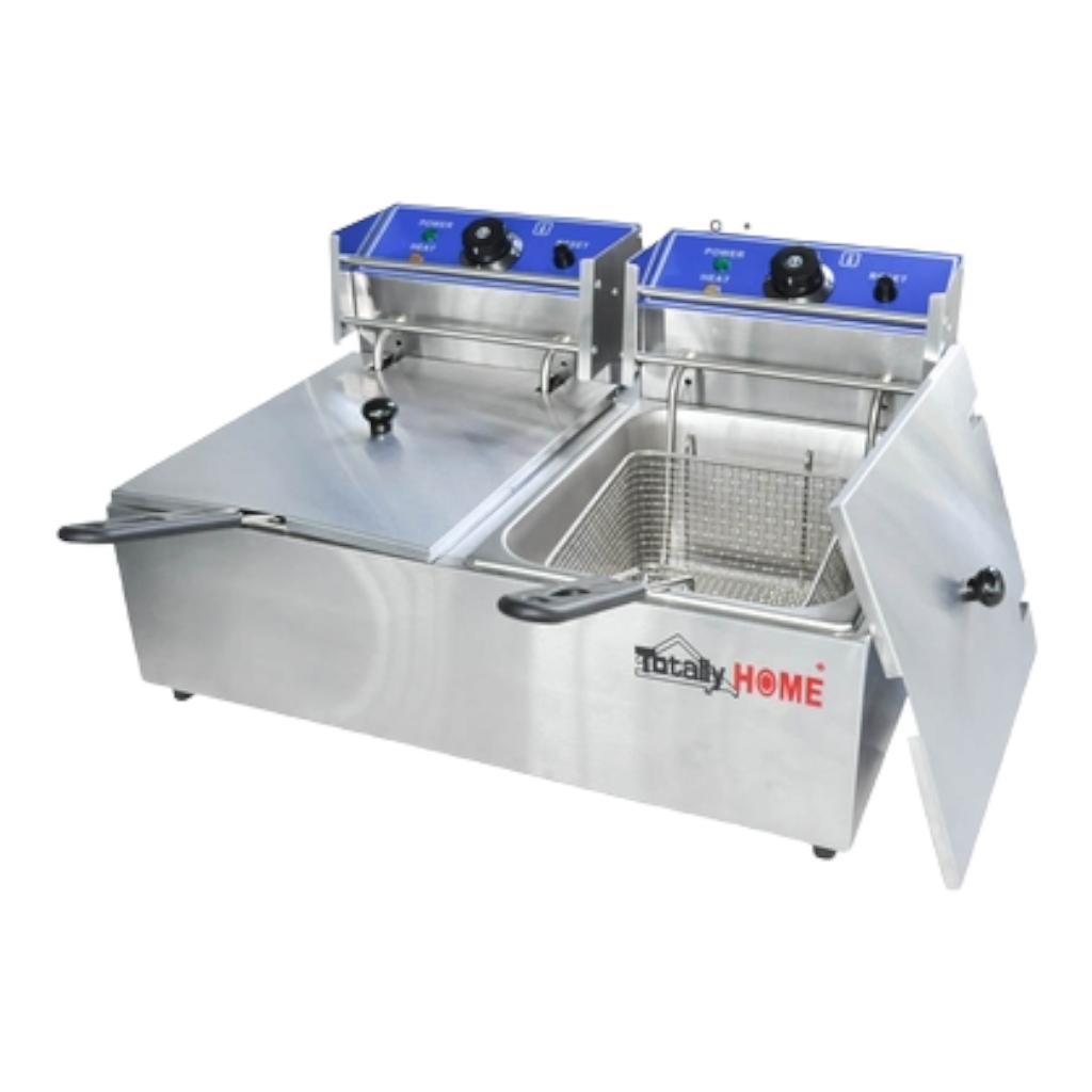 TH2D106.jpg DEEP FRYER DOUBLE 6L + 6L - Image 1
