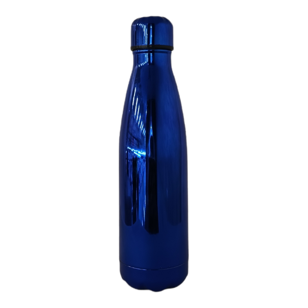 TH2D65F1.jpg S/STEEL BOTTLE BLUE - Image 1