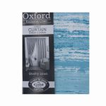 TEXTURE LINED CURTAIN-AQUA