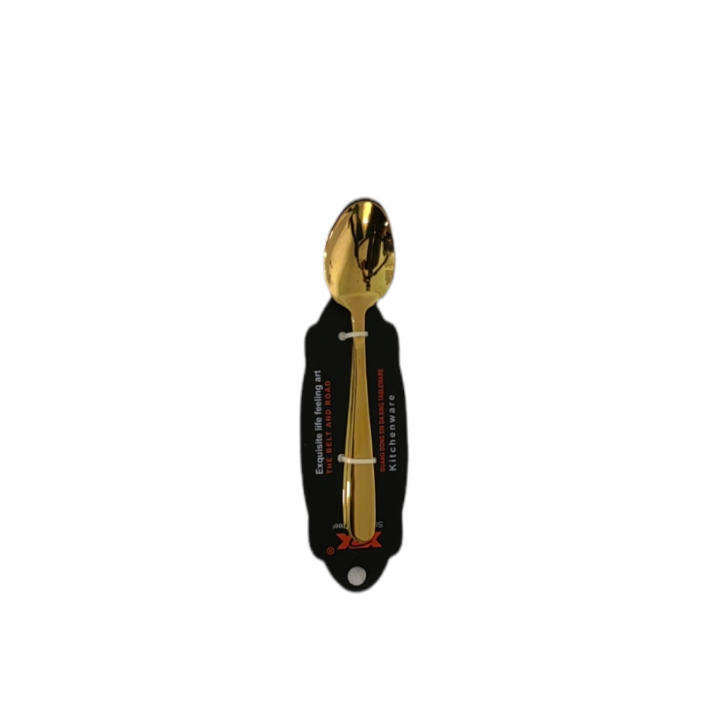 TT2D1789.jpg TEA SPOON GOLD 3PC - Image 1