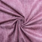 140CM PLAIN VELVET SUEDE - PINK - Image 3