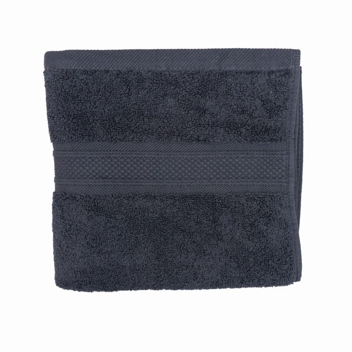 ULTRA SOFT HAND TOWEL 600GSM GREY - Image 1