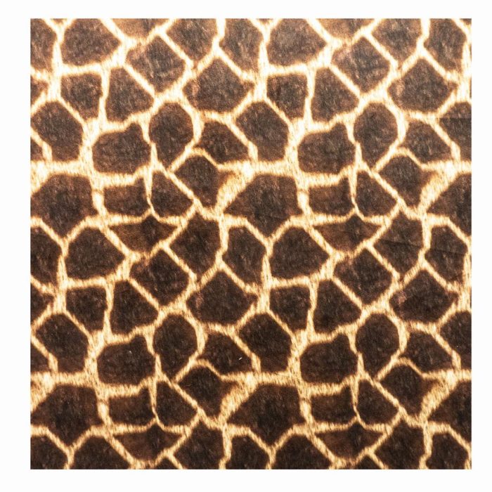 VELVET SCATTER UPHOLSTERY ALL OVER 140CM-GIRAFFE SKIN - Image 1