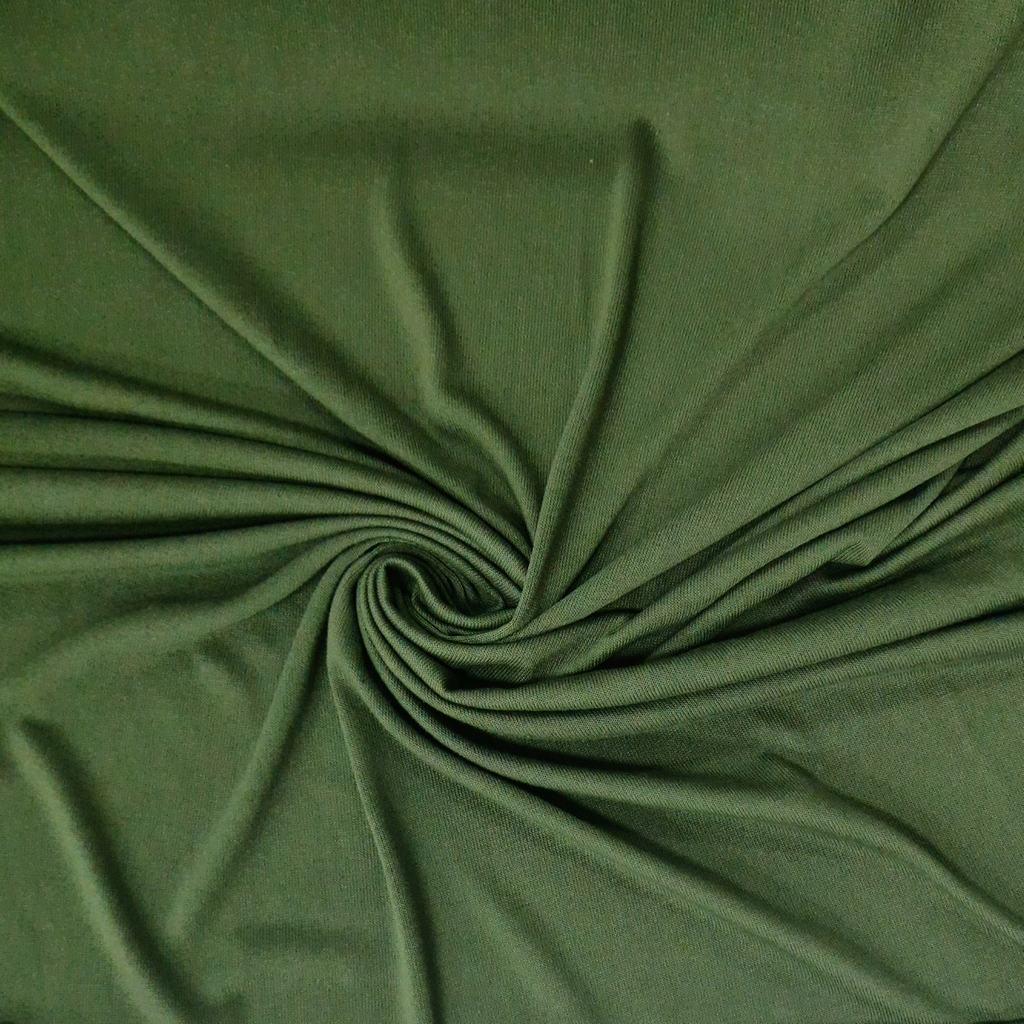 W222D205FOLIVE.jpg COMPACT KNIT CUT SEW - OLIVE - Image 1